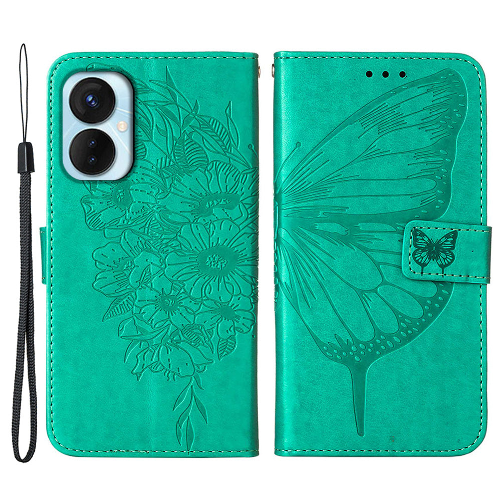 YB Imprinting Series-4 for Tecno Spark 9 Pro 4G Shockproof Phone Cover with Imprinted Butterfly Flower Leather Phone Case YB Imprinting Series-4 for Tecno Spark 9 Pro 4G Shockproof Phone Cover with Imprinted Butterfly Flower Leather Phone Case